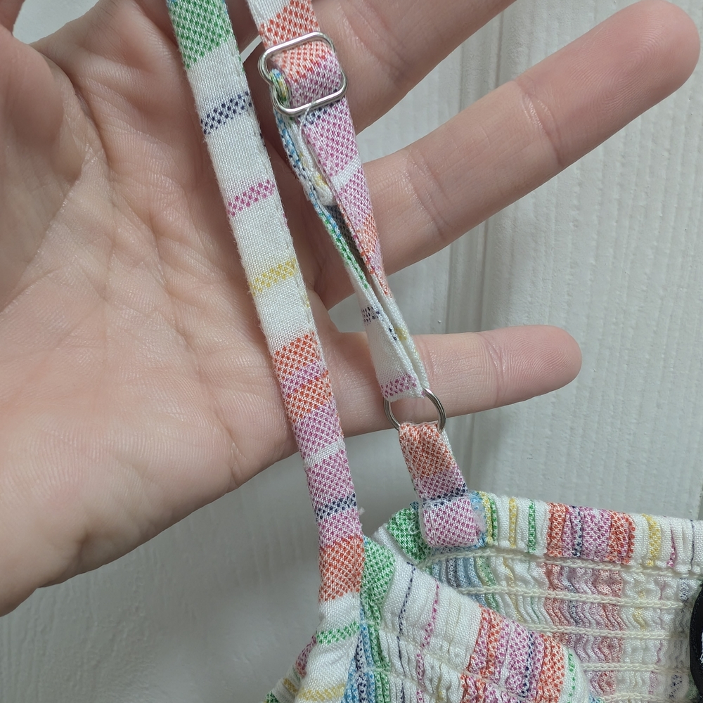 Angie Pastel Striped Mini Dress - Picture 5 of 6